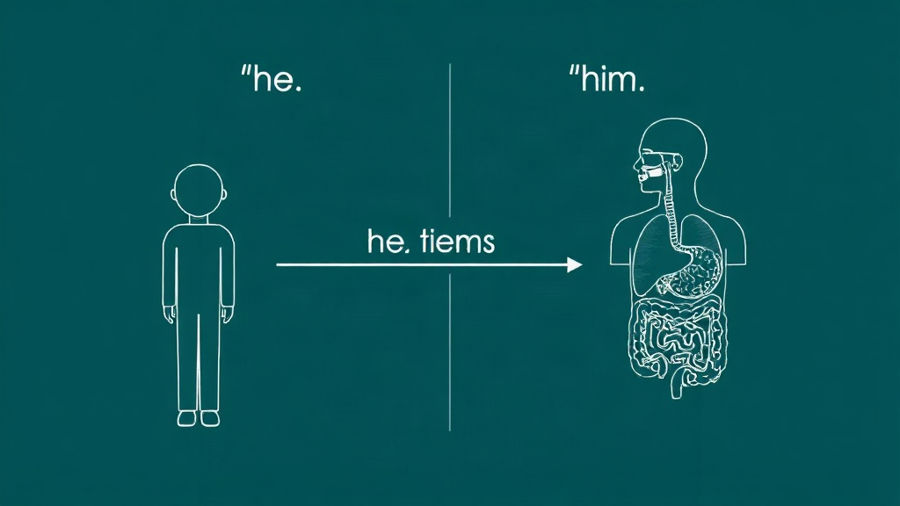 Pronome objeto: por que tantos alunos escolhem “he” no lugar de “him”