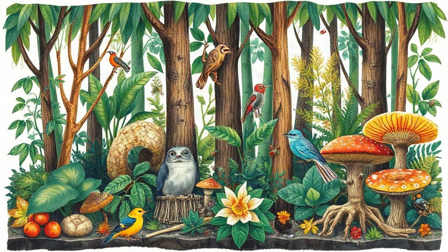 Importância da biodiversidade: por que tantos alunos confundem diversidade com competição