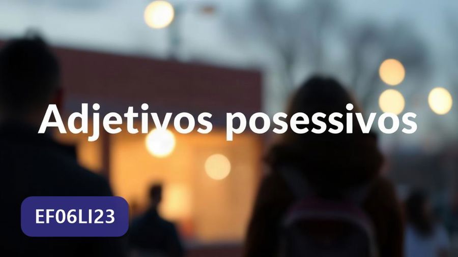 Atividades sobre Adjetivos possessivos com gabarito — 6º ano (EF06LI23)