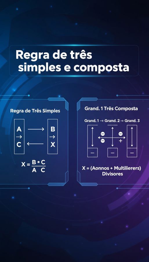 Regra de três simples e composta: exercícios resolvidos
