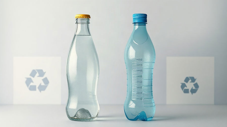 Características do vidro e plástico: por que reciclável não significa biodegradável