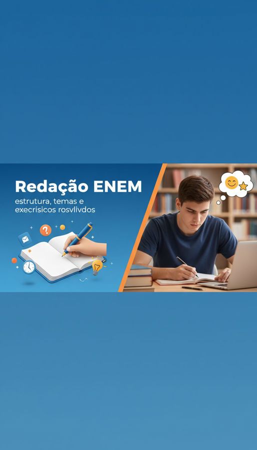 Redação ENEM: estrutura, temas e exercícios resolvidos
