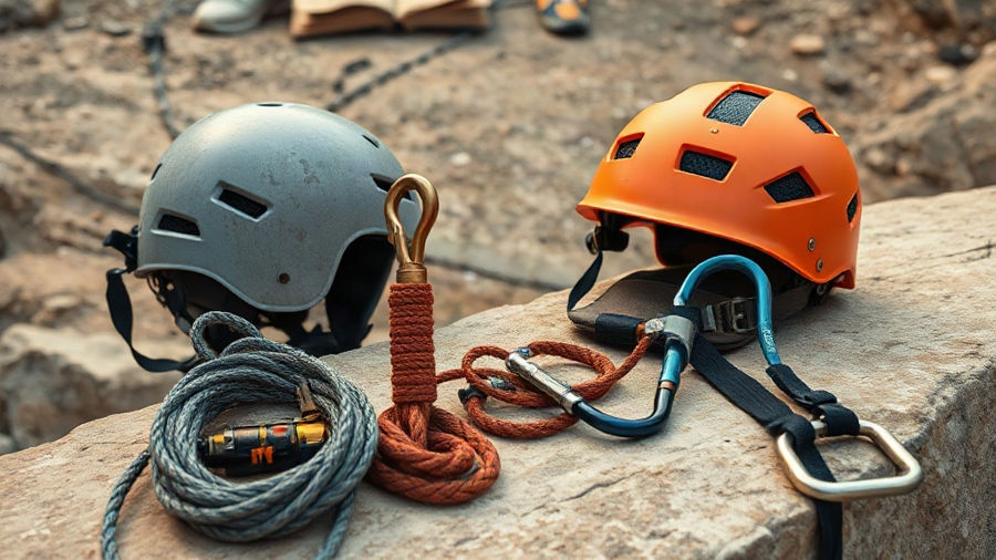 Equipamentos de escalada: por que tantos alunos confundem proteção com acessórios