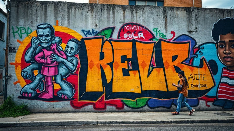 Grafite e arte urbana: por que tantos alunos ainda confundem grafite com vandalismo
