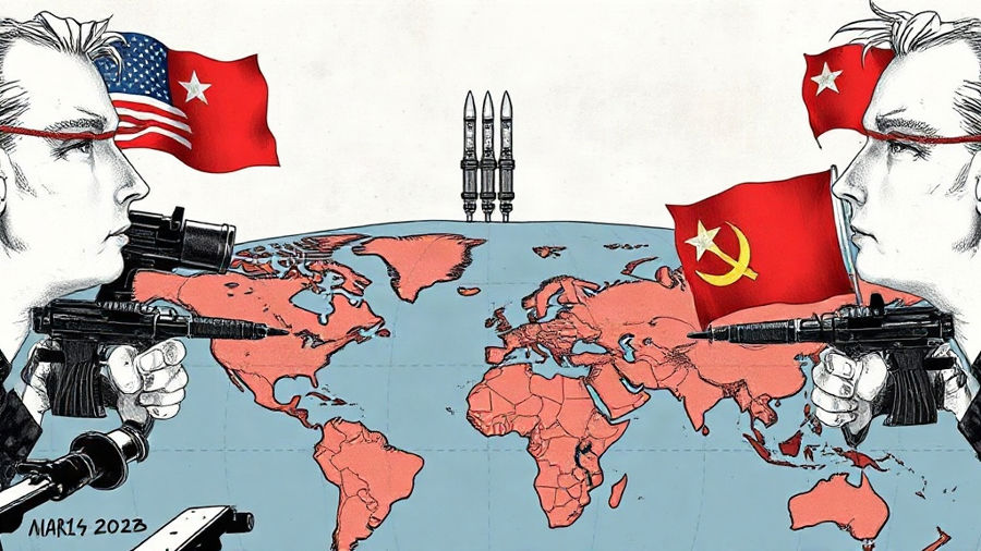 Charge sobre a Guerra Fria: como interpretar e ensinar