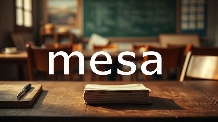 Sílaba tônica de mesa: como identificar e ensinar