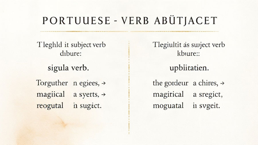 Concordância verbal: atividade para o 7º ano com gabarito