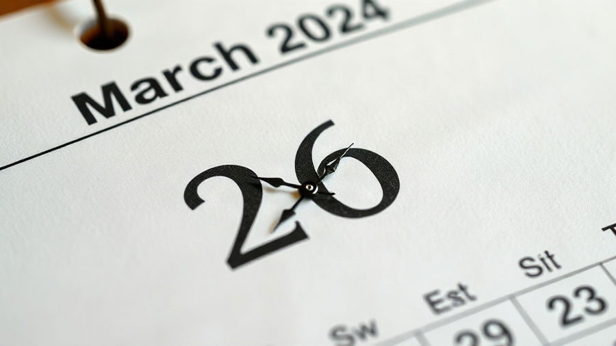Como interpretar datas e horários: 26 de março de 2024 à 1h29