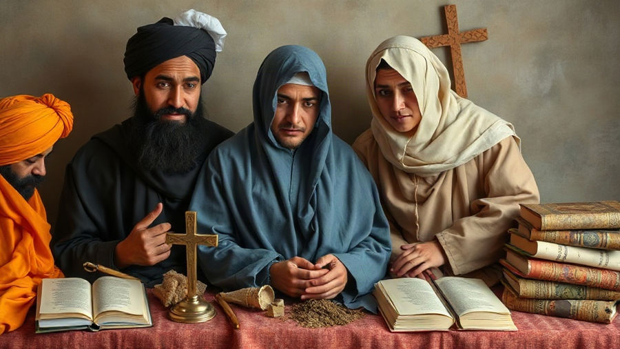 5 tipos de indumentárias religiosas e seus significados