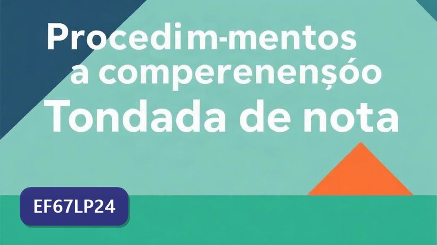 Atividades sobre Procedimentos de apoio à compreensão Tomada de nota com gabarito — 6º ano, 7º ano (EF67LP24)