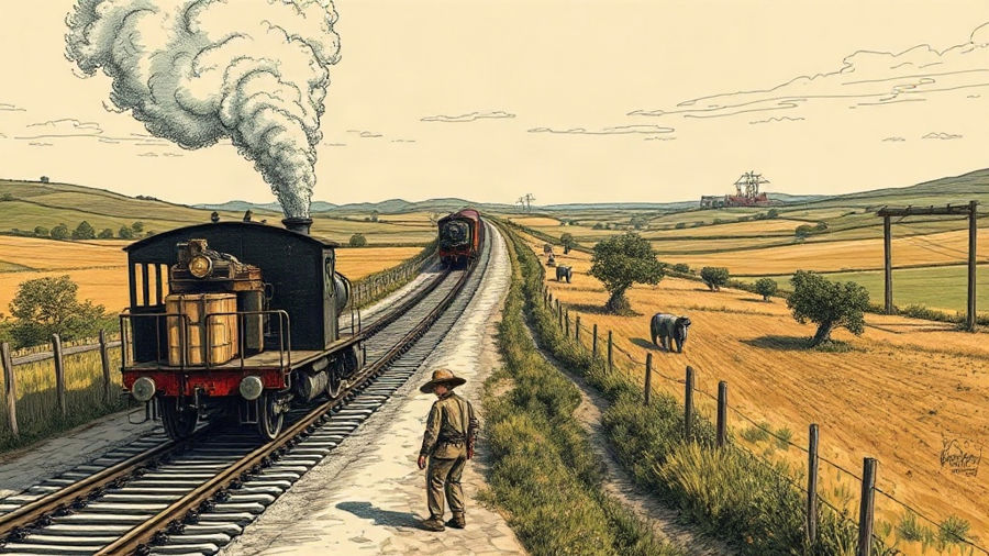 Impacto das ferrovias: o aluno vê o progresso, mas ignora quem perdeu
