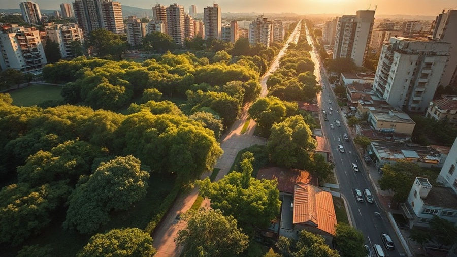 Microclima urbano: por que os alunos ignoram o efeito das árvores
