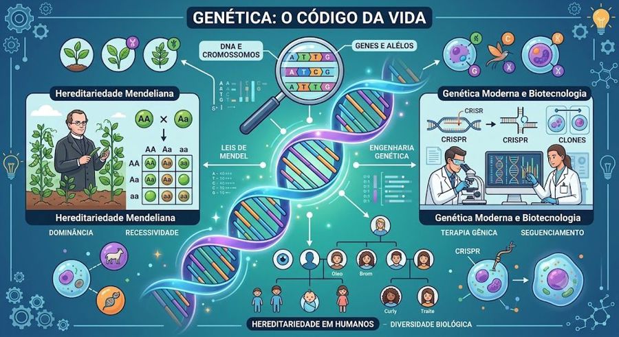 Genética mendeliana: exercícios resolvidos de heredogramas