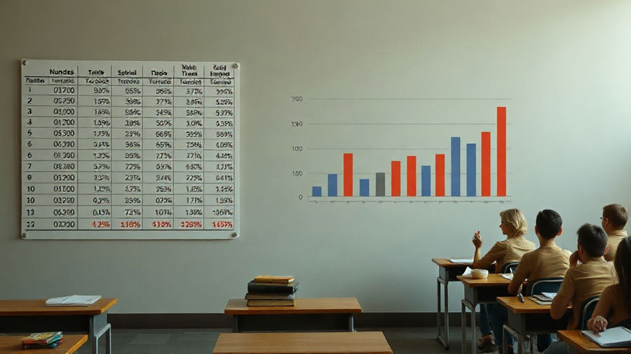 Atividades de leitura de tabelas e gráficos para a 3ª série do Ensino Médio com gabarito