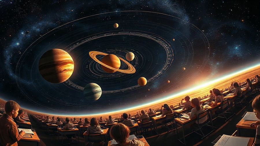 Atividades sobre o Sistema Solar e astronomia para o 7º ano com gabarito