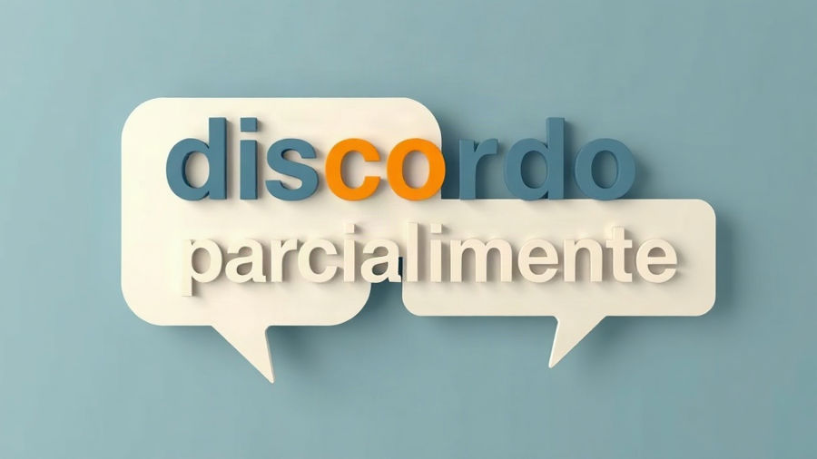 Discordo parcialmente: significado e exemplos para ensinar