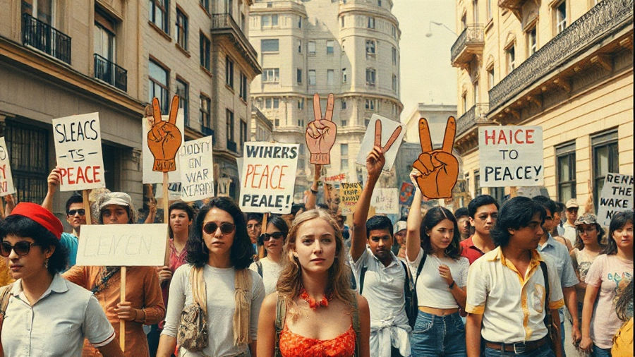 Os anos 1960 e a revolução cultural: movimentos e mudanças
