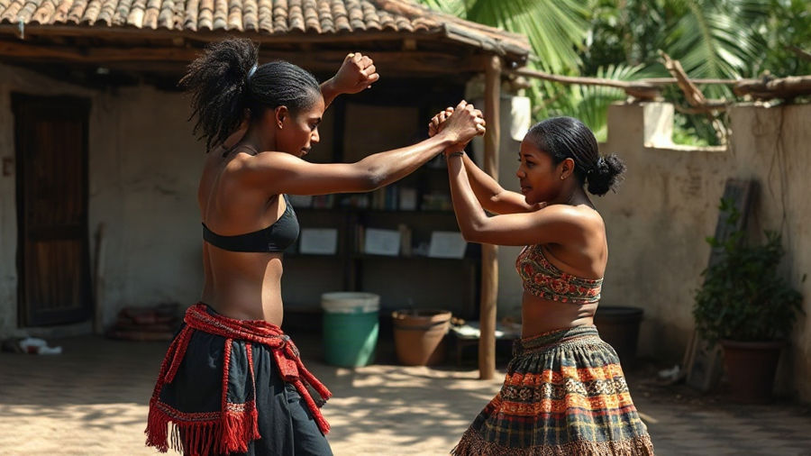 Atividades de lutas indígenas e africanas para a 1ª série do Ensino Médio com gabarito