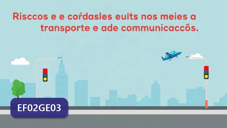 Atividades sobre Riscos e cuidados nos meios de transporte e de comunicação com gabarito — 2º ano (EF02GE03)