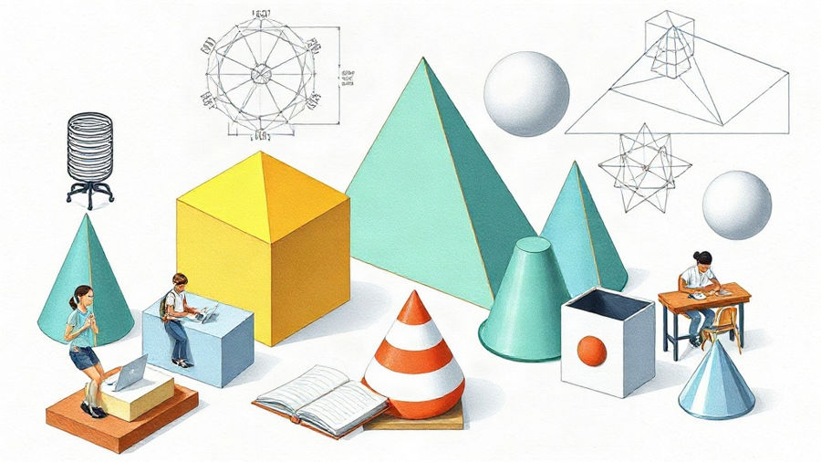 Atividades de figuras geométricas espaciais para a 3ª série do Ensino Médio com gabarito