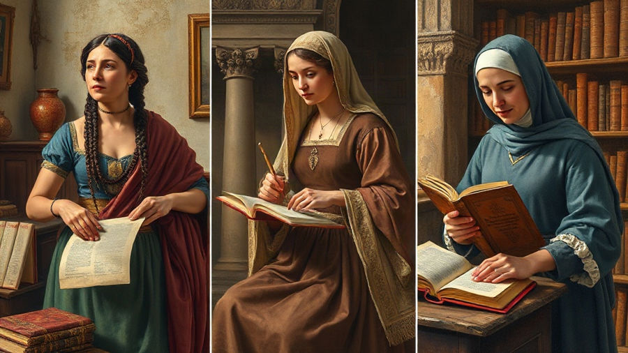 Atividades de Papéis sociais das mulheres no mundo antigo e medieval para o 6º ano com gabarito