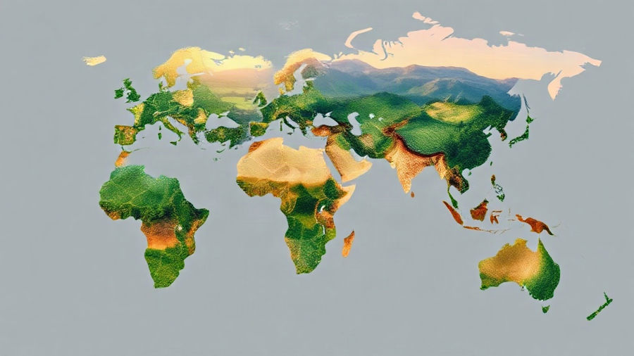 Atividades de Domínios morfoclimáticos da Europa, Ásia e Oceania para o 9º ano com gabarito