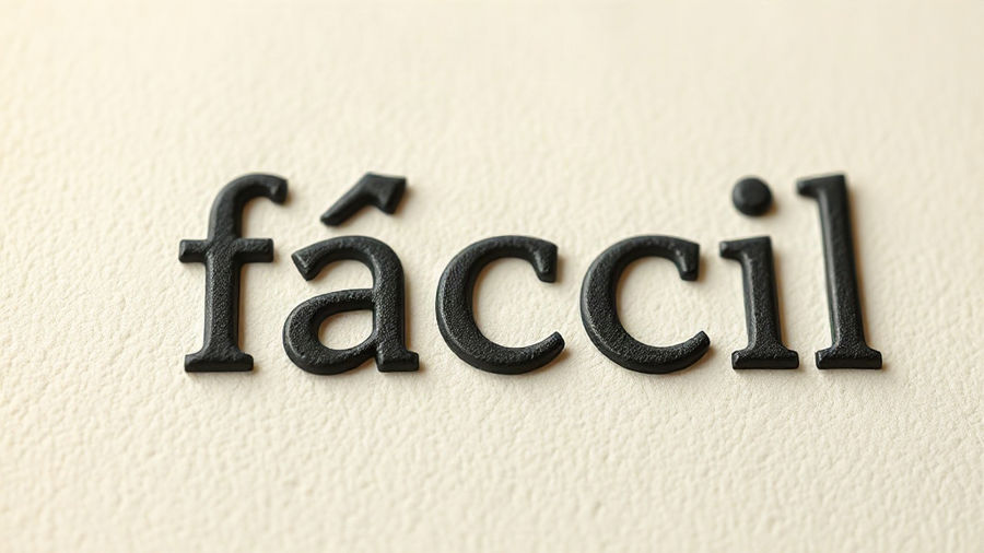 Facil ou fácil: qual é a forma correta?