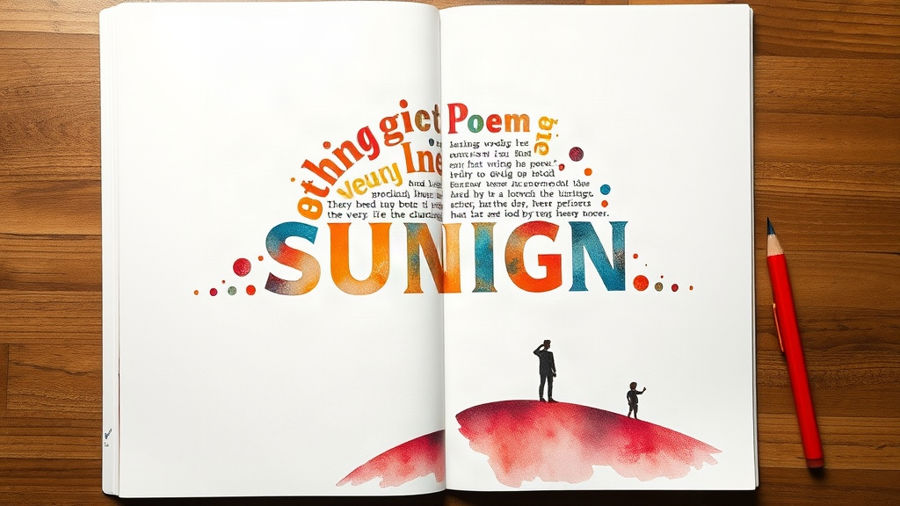 Atividades sobre poema visual: ideias e questões para sua turma