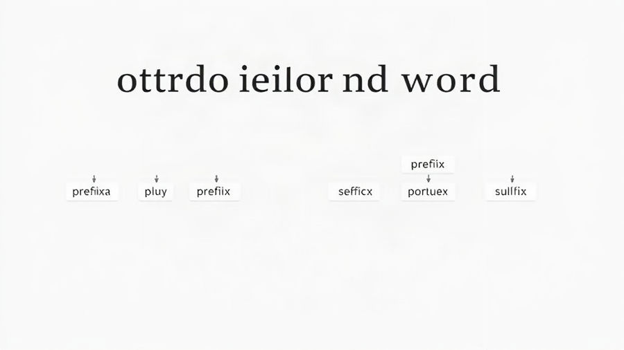 Prefixo ou sufixo: como ensinar formação de palavras na escola