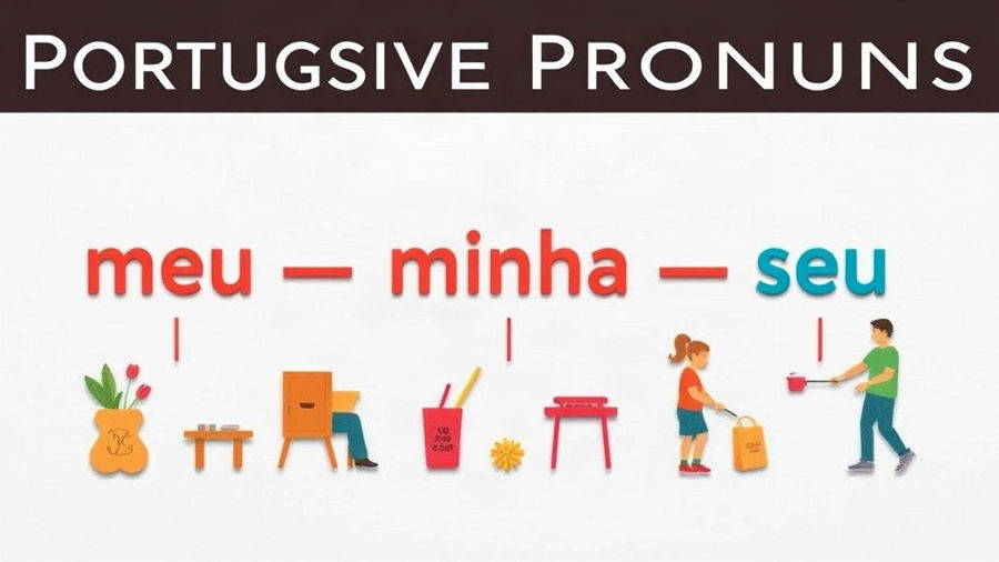 Meu pronome possessivo: como explicar e ensinar na prática