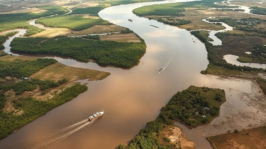 O que são caminhos fluviais e qual sua importância?