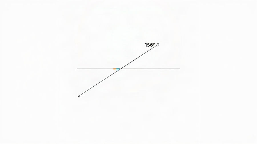 Ângulo externo adjacente a 156°: como calcular?