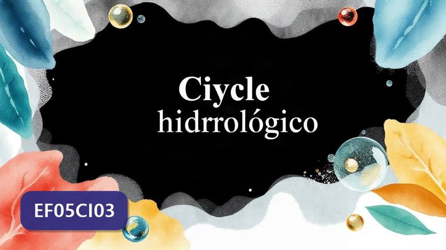 Atividades sobre Ciclo hidrológico com gabarito — 5º ano (EF05CI03)