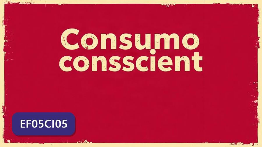 Atividades sobre Consumo consciente com gabarito — 5º ano (EF05CI05)