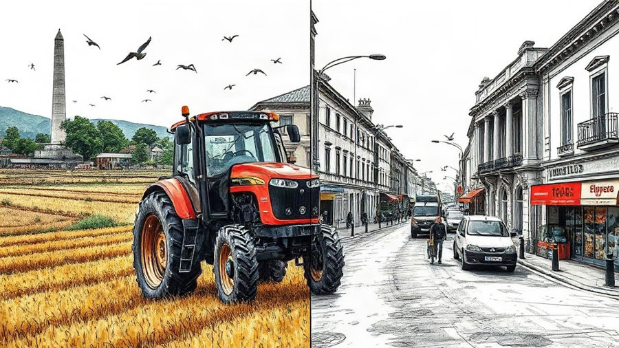 Atividades sobre tecnologia no campo e na cidade