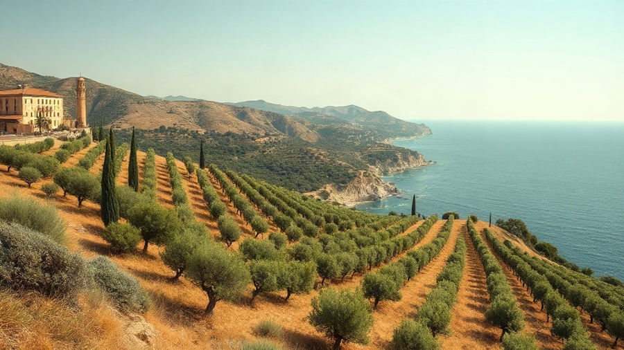Clima mediterrâneo: características, localização e questões