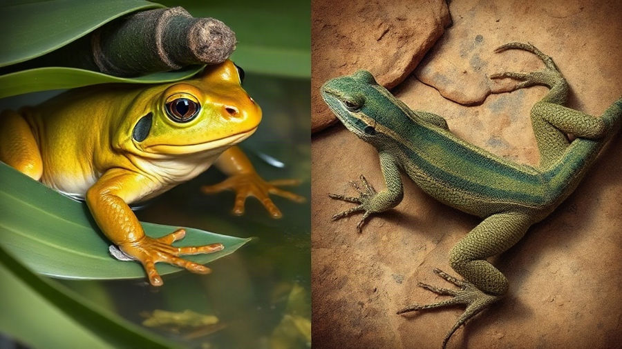 Diferenças entre anfíbios e répteis: como ensinar na prática