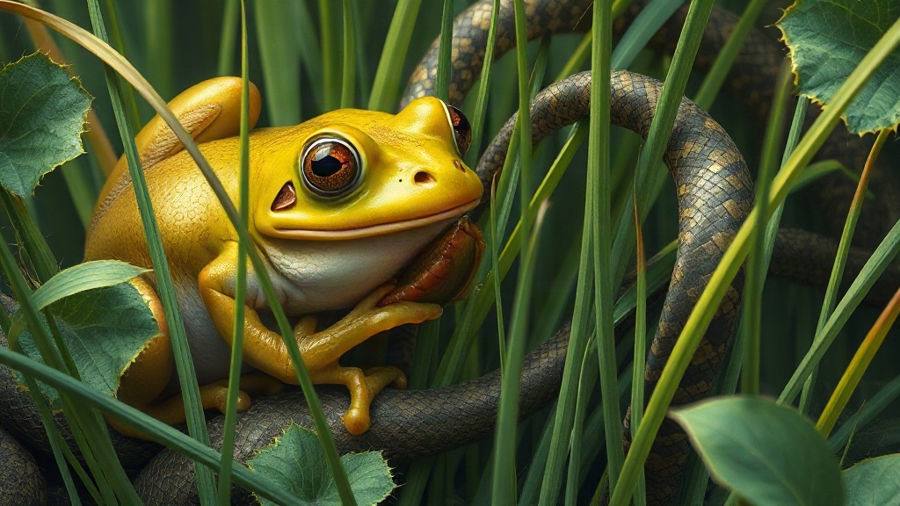 Cadeia alimentar do sapo: níveis tróficos e questões comentadas
