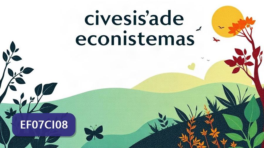 Atividades sobre Diversidade de ecossistemas com gabarito — 7º ano (EF07CI08)