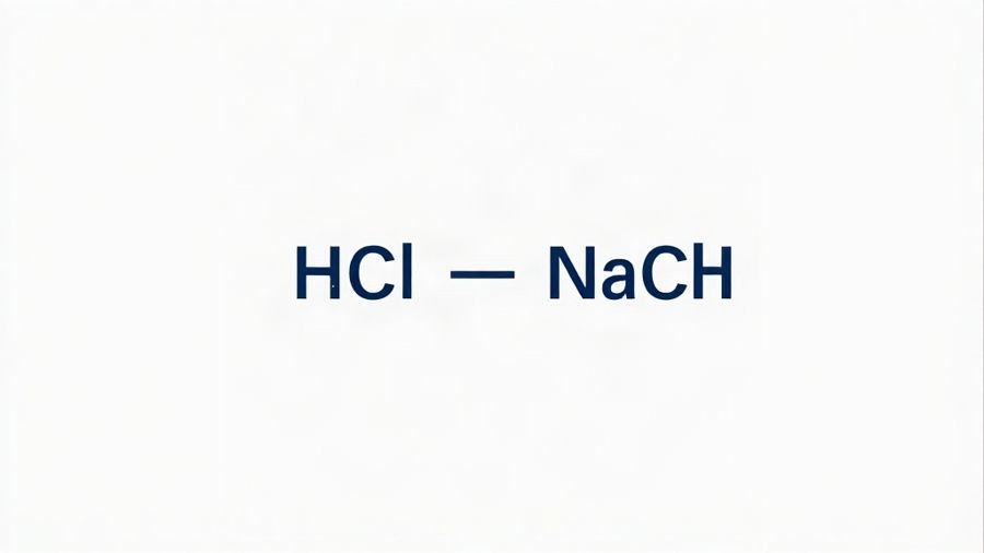 HCl + NaOH → NaCl + H₂O: neutralização e questões comentadas