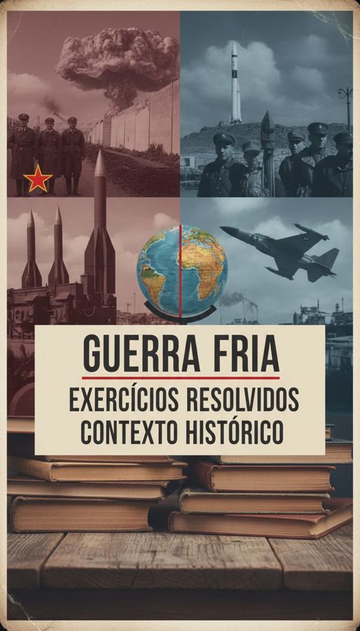 Guerra Fria: exercícios resolvidos com contexto histórico