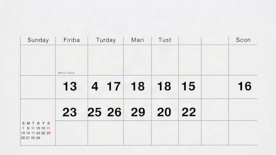 Calendário e dias da semana: o erro de contar a semana errada