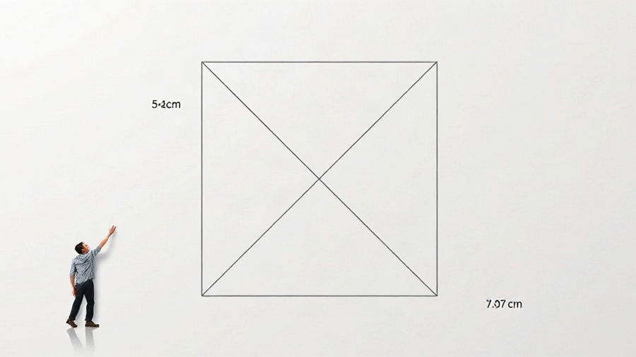 A diagonal de um quadrado de lado 5 cm mede quanto?