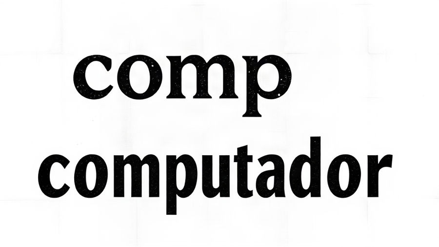 Computador: qual é a sílaba tônica e como classificar?