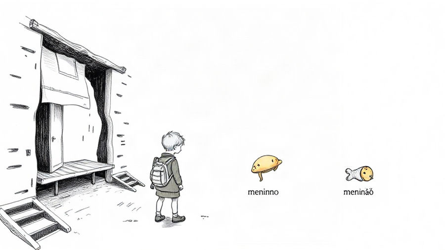 Aumentativo de menino e diminutivo: exemplos e questões