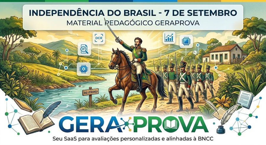 Independência do Brasil: exercícios resolvidos com contexto