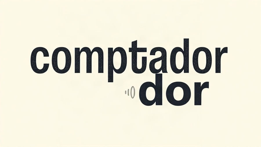 Computador é proparoxítona? Entenda a classificação correta