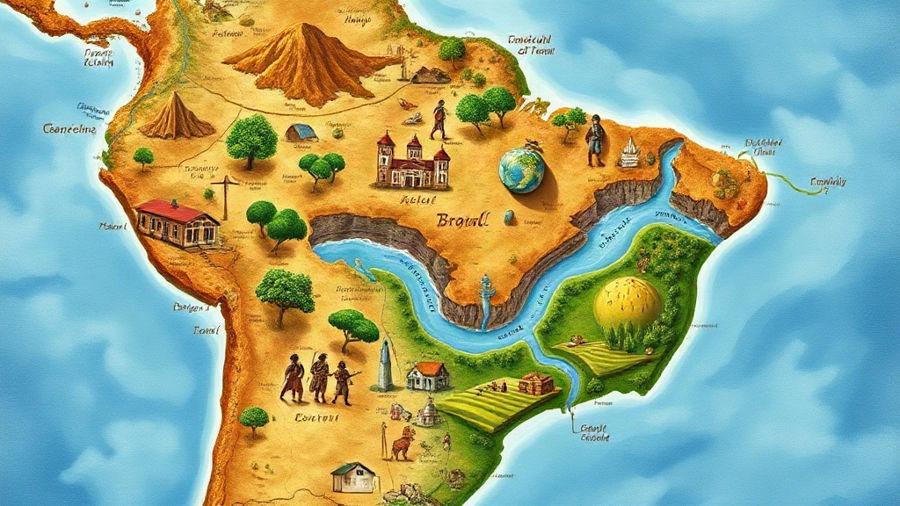 Atividades de Formação territorial do Brasil para o 7º ano com gabarito