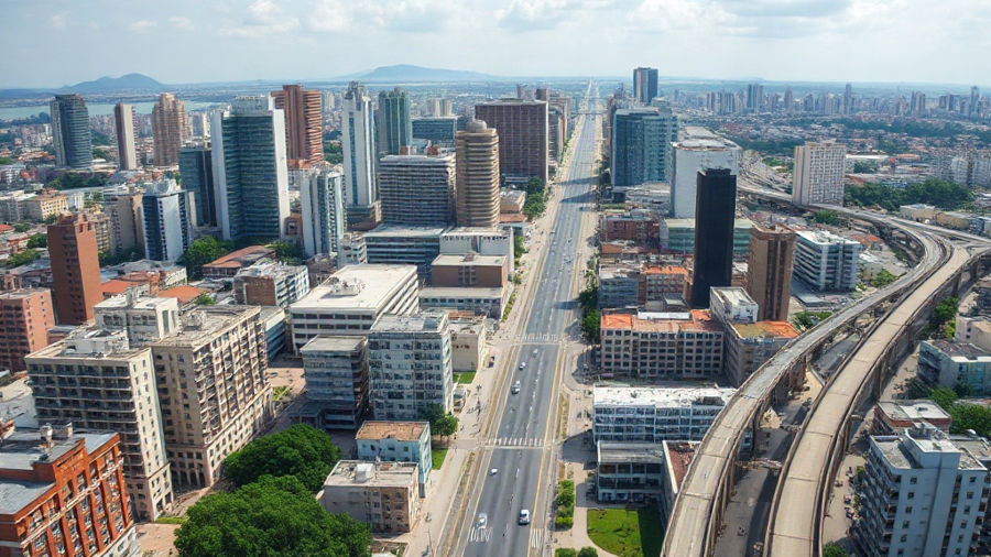 Atividades sobre o espaço urbano-industrial na América Latina para o 8º ano com gabarito