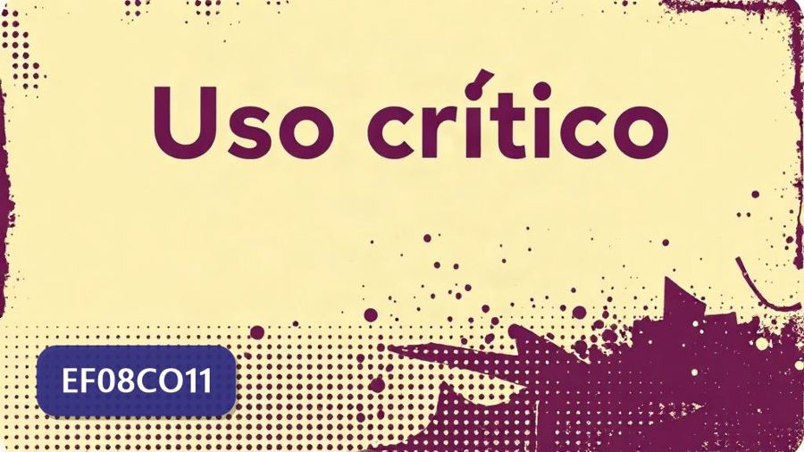 Atividades sobre Uso crítico das mídias digitais com gabarito — 8º ano (EF08CO11)